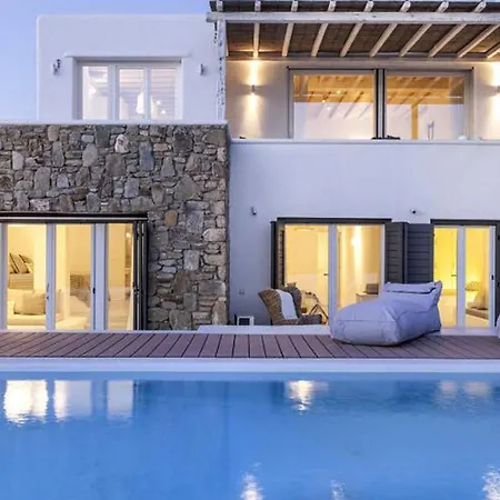 Extravagant Mykonos - Kaloway - 4 Bedrooms - Stunning Sea Views - Kalo Livadi