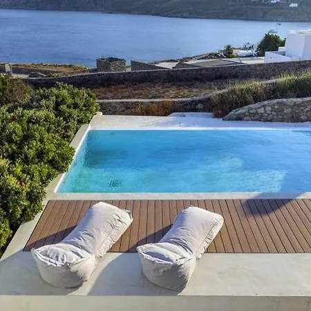 Extravagant Mykonos - Kaloway - 4 Bedrooms - Stunning Sea Views - Kalo Livadi * קלפטיס