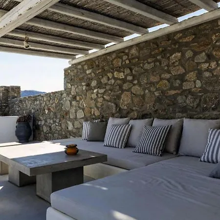 Extravagant Mykonos - Kaloway - 4 Bedrooms - Stunning Sea Views - Kalo Livadi וילה קלפטיס